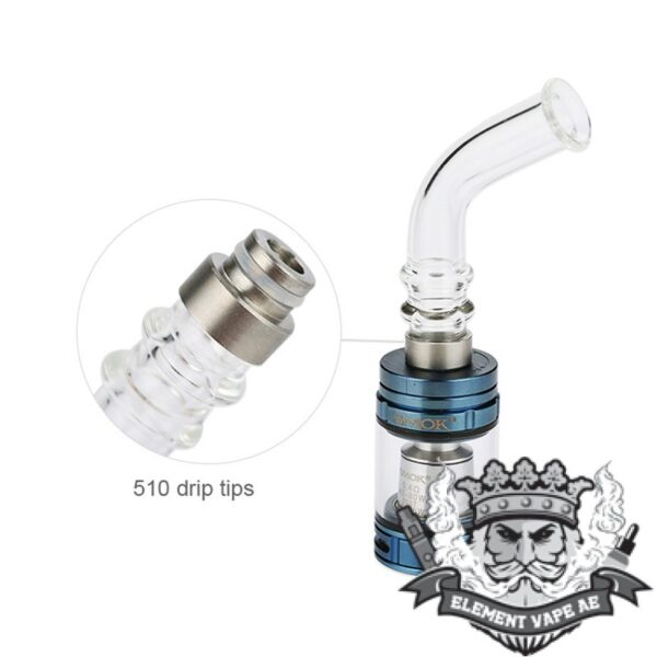 ⁦Curved Glass 510 Drip Tip (1pc/pack)⁩ - الصورة ⁦2⁩