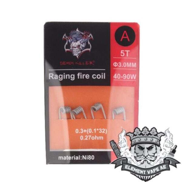 ⁦Demon Killer Raging Fire Coils (4pcs/pack)⁩ - الصورة ⁦4⁩