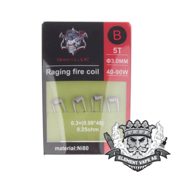 ⁦Demon Killer Raging Fire Coils (4pcs/pack)⁩ - الصورة ⁦2⁩