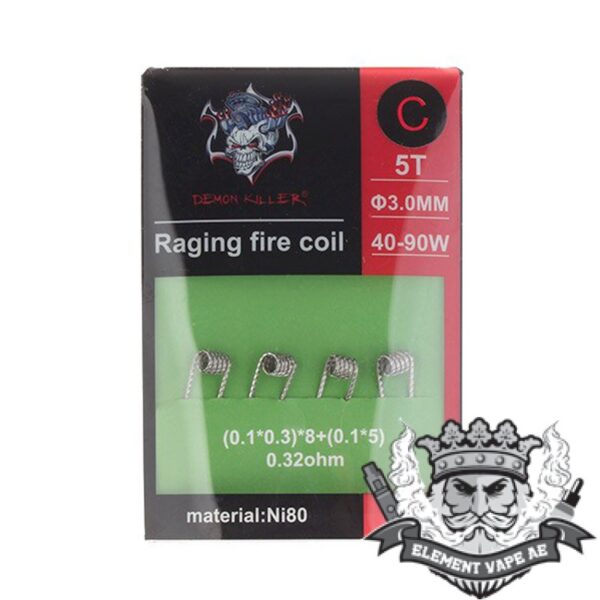 ⁦Demon Killer Raging Fire Coils (4pcs/pack)⁩ - الصورة ⁦8⁩