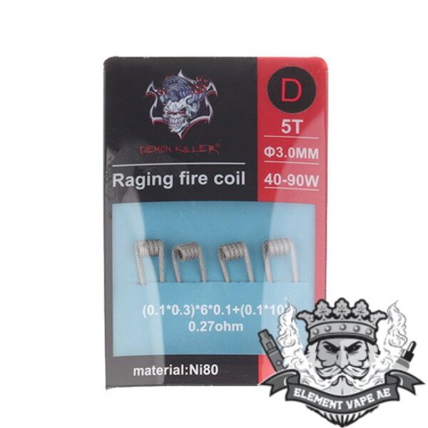 ⁦Demon Killer Raging Fire Coils (4pcs/pack)⁩ - الصورة ⁦6⁩
