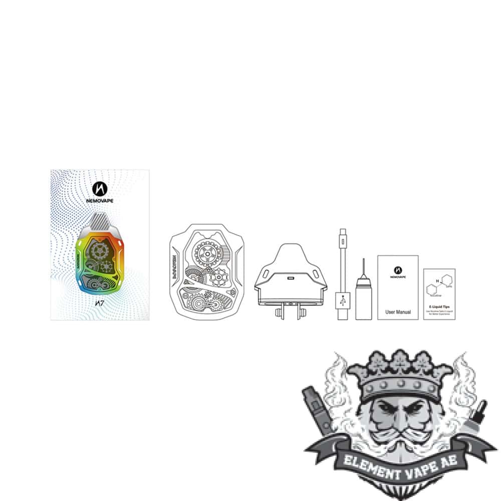 COMBO 1 Nemovape N7 Pod System + 2 EXTRA POD - الصورة 3