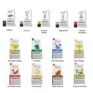 Myle Salts Pod Catridges 4pcs/pack