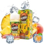 Pineapple Peach ICE By Bazooka Sour Straws Tropical Thunder 100ml