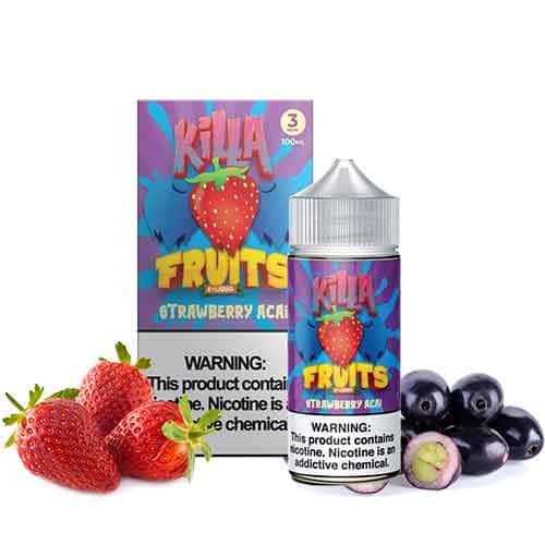 Killa Fruits - Strawberry Acai - 100ml - 3mg