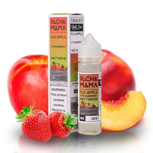 Fuji Apple Strawberry Nectarine by Pachamama, 60ml, 3mg