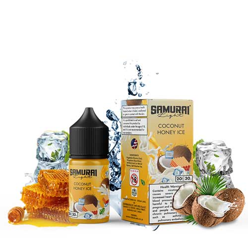 Coconut Honey Ice Saltnic - Samurai Light
