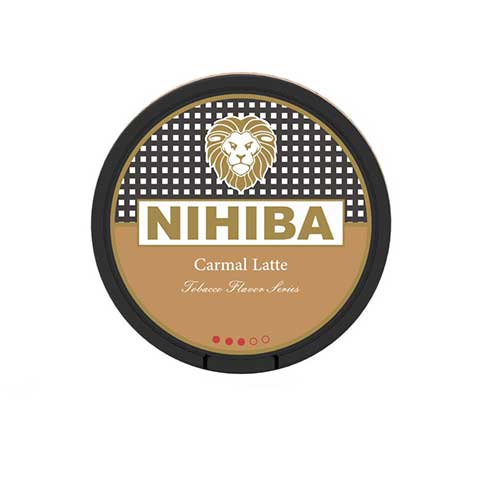 Nihiba - Caramel Lathe Nicotine Pouches Dammam KSA